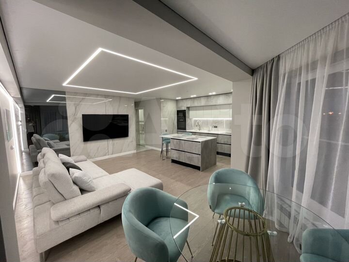 3-к. квартира, 92 м², 2/9 эт.