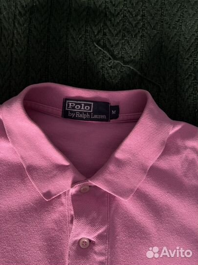 Polo ralph lauren розовая