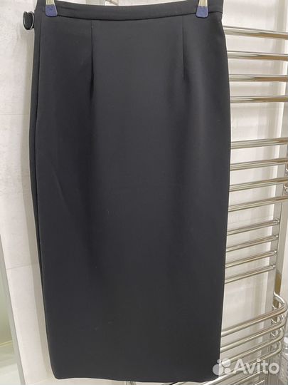 Юбка миди Lime s черная