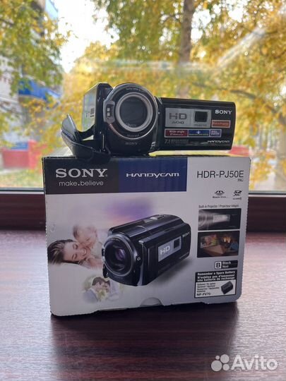Видеокамера sony hdr-pj50e