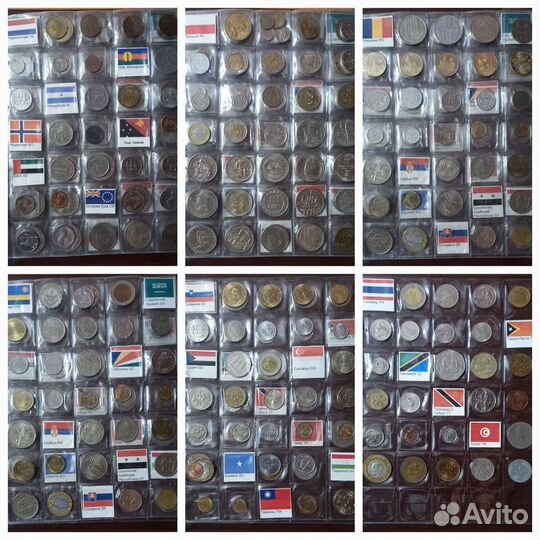 Монеты из разных стран