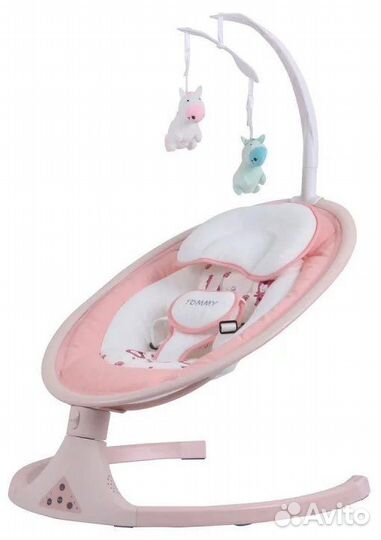 Электрокачели tommy SW-202 коралловый