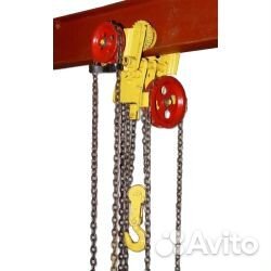 Таль ручная червячная передвижная трчп 1,0т 9м