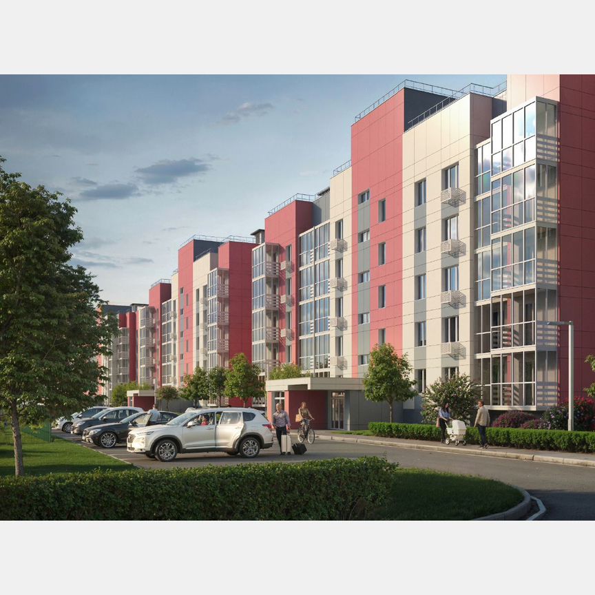 3-к. квартира, 65,4 м², 4/5 эт.