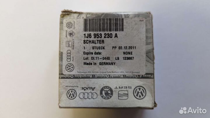 Микровыключатель VAG 1J6953230A