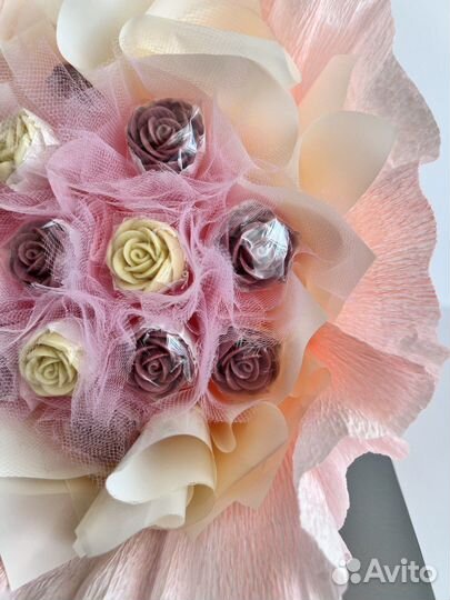 Сладкий букет для учителя