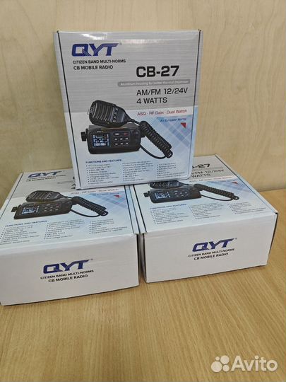 Автомобильная рация QYT CB-27 дальнобойщики