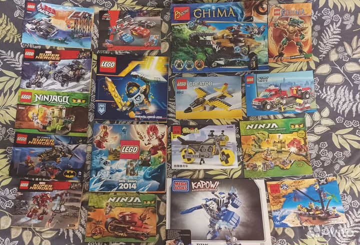 Lego инструкции и два lego журнала