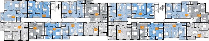 2-к. квартира, 59,8 м², 9/9 эт.