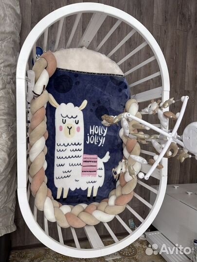 Корзина для хранения на кроватку