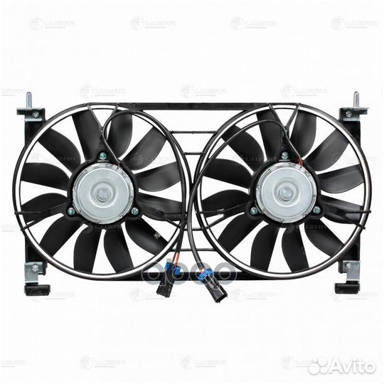 Э,вентилятор охл. с кожухом для ам Лада 4x4 FL