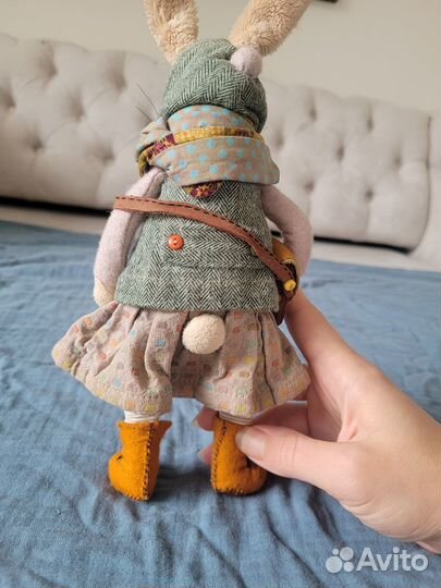 Заяц авторская игрушка