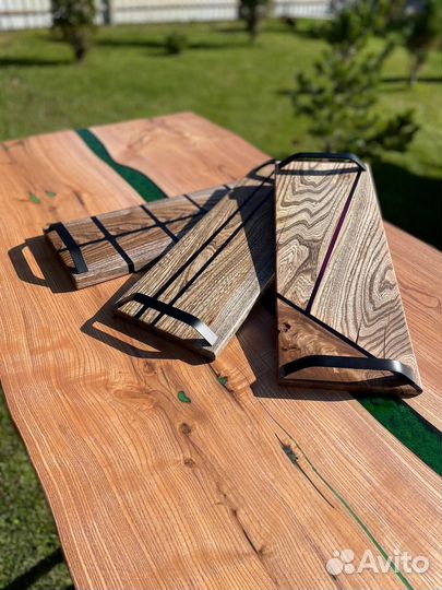 Подносы для подачи из дерева