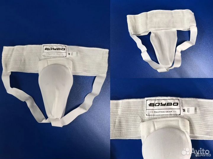 Защита паха BoyBo, белая