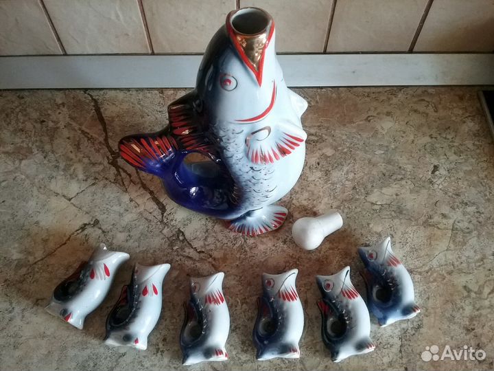 Фарфоровые Рыбки СССР