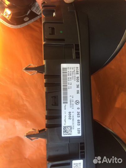 Приборная панель mercedes W166