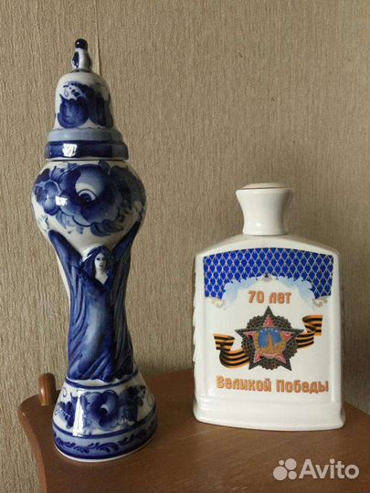 Декоративные бутылки и штофы