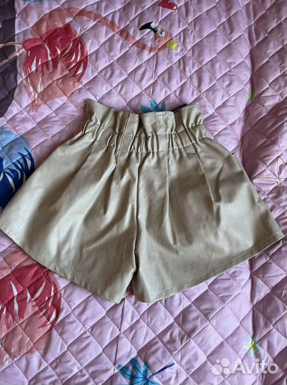 Шорты экокожа 42-46