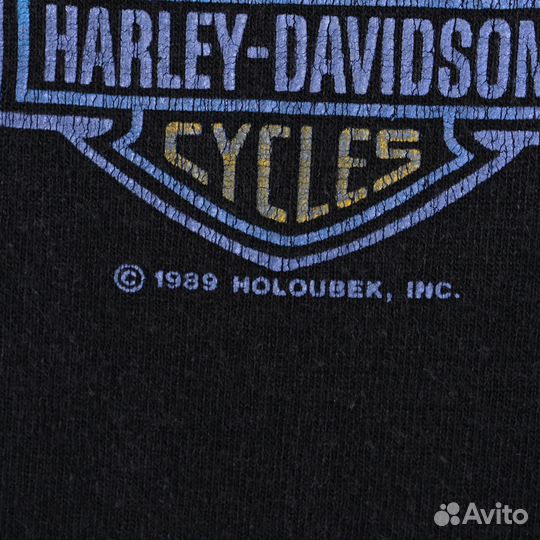 1989 Harley Davidson футболка