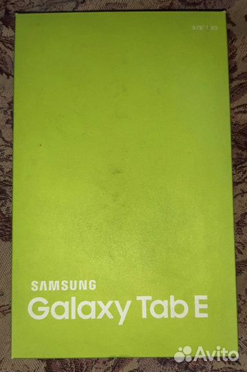 Планшет Samsung Galaxy Tab E