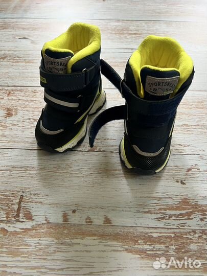 Сапожки зимние для мальчика 23