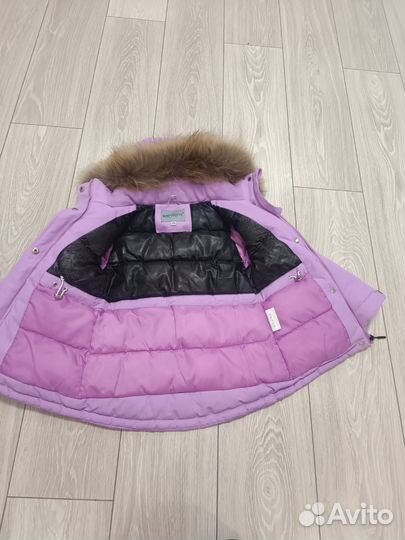 Куртка зимняя для девочек 110