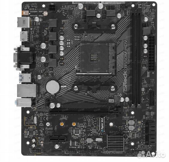 Новая материнская плата ASRock B550M-HDV