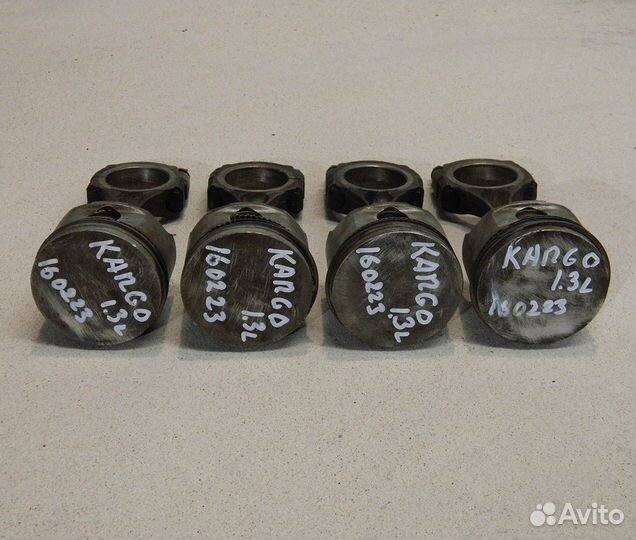 Шатун с поршнем Renault Kangoo 1.4 K7JA700