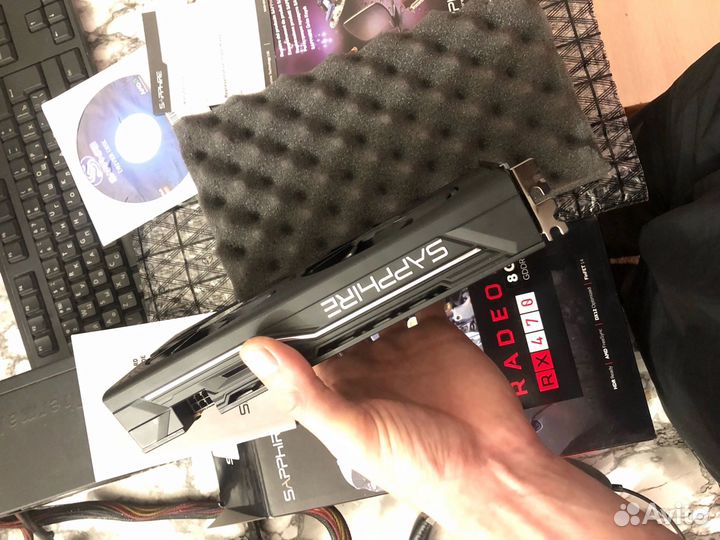 Sapphire rx 470 8gb полный комплект