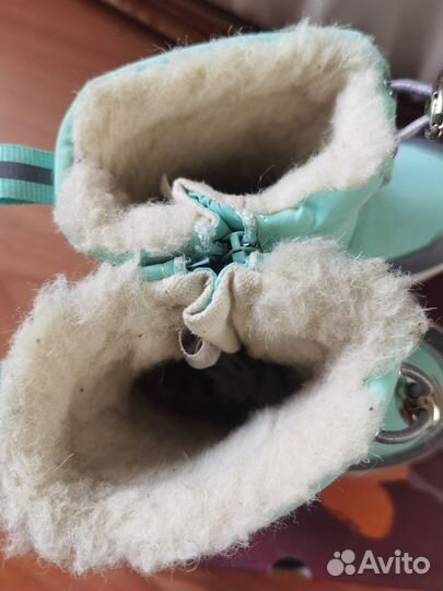 Ботинки зимние для девочки 23