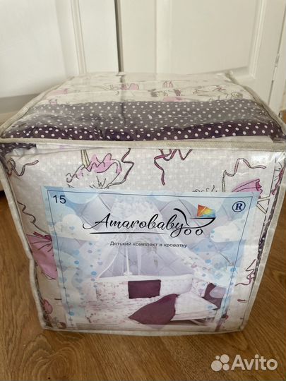 Комплект постельного белья новый 12 предметов