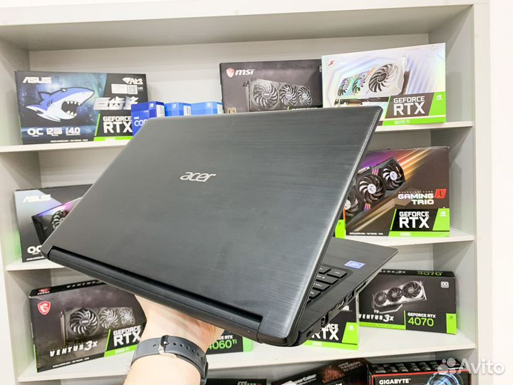 Ноутбук для дома и офиса Acer Aspire Intel/4Gb/SSD
