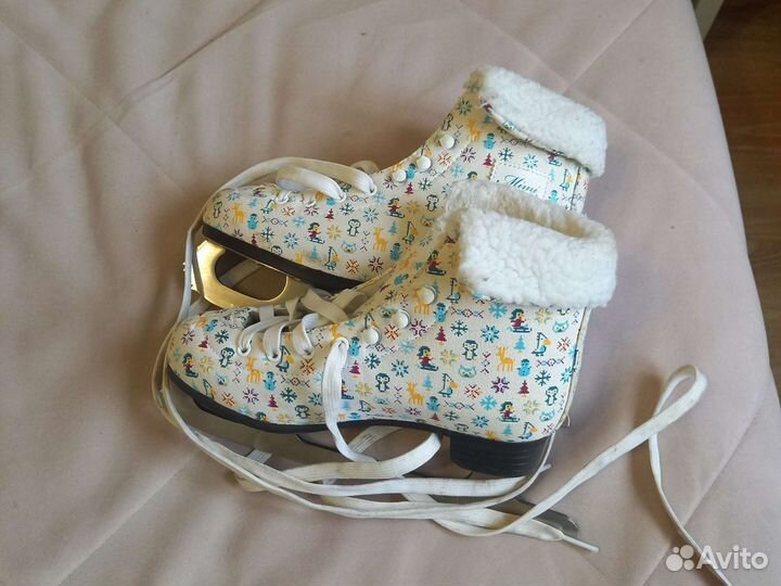 Коньки детские nordway 35 размер