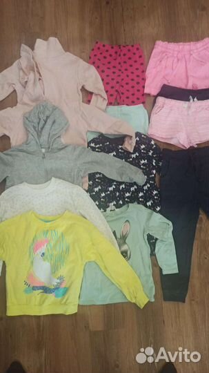 Вещи пакетом на девочку 110-116
