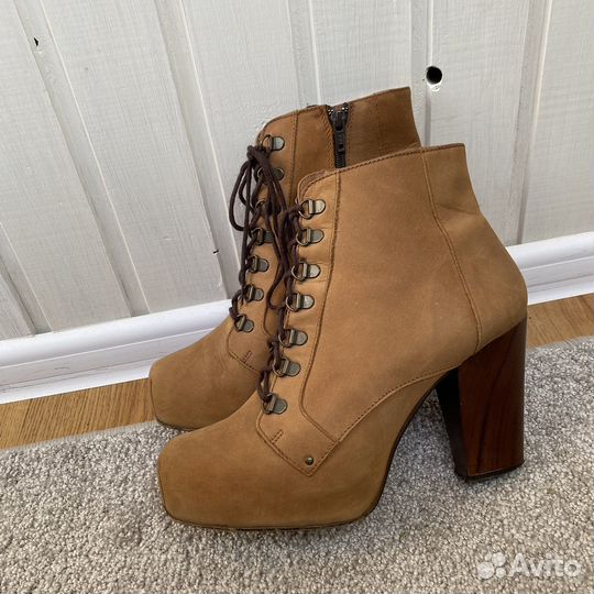 Ботильоны river island кожа