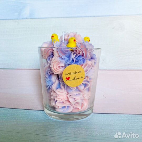 Ароматические свечи десерт ручной работы