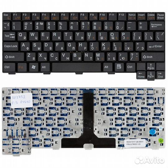 Клавиатура Fujitsu-Siemens Lifebook p1610 p1510