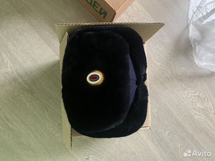 Шапка ушанка мужская