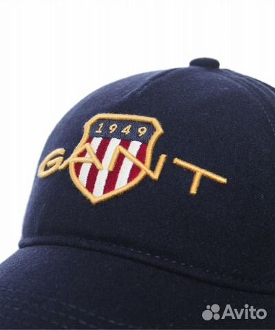 Бейсболка Gant Archive Shield cotton cap marine DS