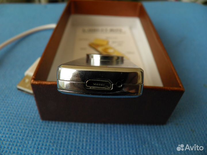 Зажигалка Usb с подсветкой спинер