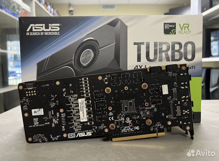 GTX 1080-8GB Asus Turbo