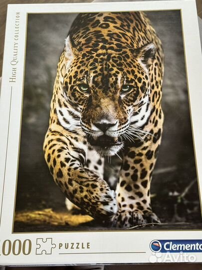 Пазл 1000 деталей очень красивый гепард