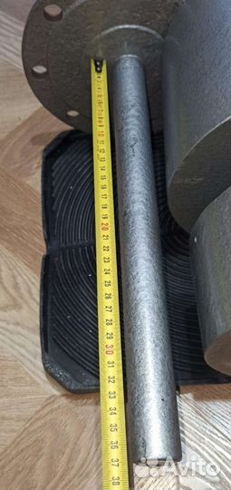 Штанга для силовых упражнений. Гриф 13кг, 4 блина