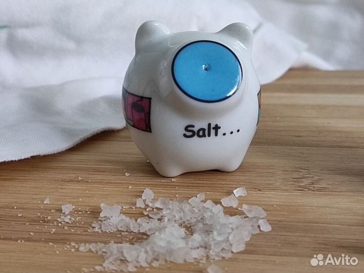 Набор для специй фарфор соль перец