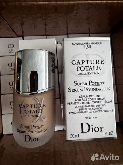 Dior capture totale тональный крем