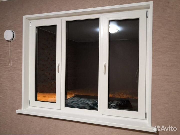 Окно пвх с подоконником