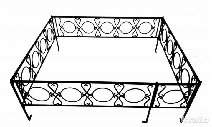 Ограда, ограда на кладбище, ограда на могилу, стол