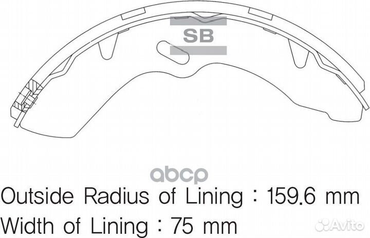 Колодки тормозные зад Sangsin 45 5814045010