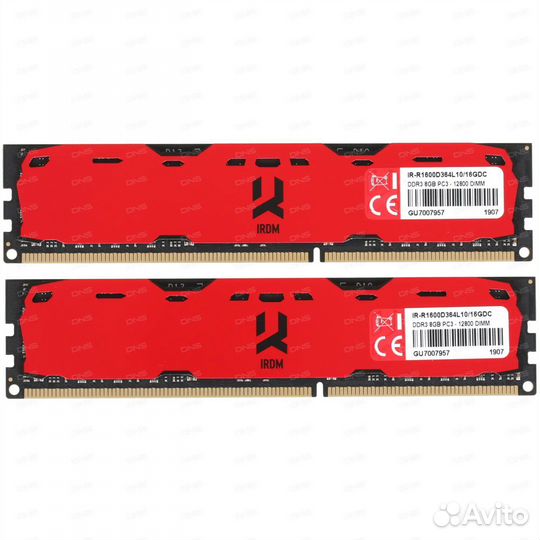 Оперативная память Goodram Iridium 8 GB