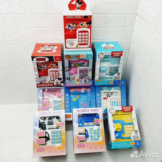 Сейф копилка интерактивная